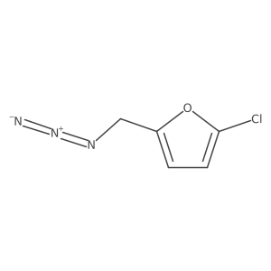 2-(Azidomethyl)-5-chlorofuran结构式