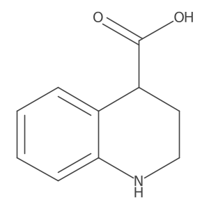 (S)-1,2,3,4-Tetrahydroquinoline-4-carboxylic acid结构式