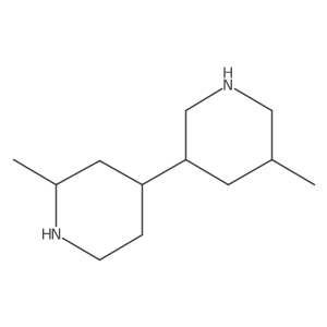3-Methyl-5-(2-methylpiperidin-4-yl)piperidine结构式