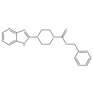 benzyl 4-{3H-imidazo[4,5-b]pyridin-2-yl}piperazine-1-carboxylate Structure