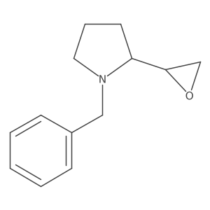 1-benzyl-2-[(2R)-oxiran-2-yl]pyrrolidine Structure