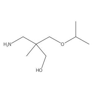 3-Amino-2-methyl-2-[(propan-2-yloxy)methyl]propan-1-ol Structure