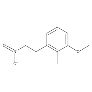 1-Methoxy-2-methyl-3-(2-nitroethyl)benzene结构式