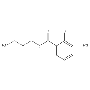 N-(3-Aminopropyl)-2-hydroxybenzamide hydrochloride Structure