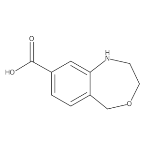 1,2,3,5-Tetrahydro-4,1-benzoxazepine-8-carboxylic acid Structure