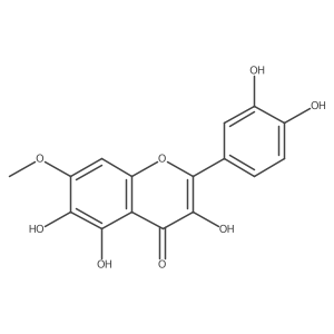 Quercetagetin 7-methyl ether Structure