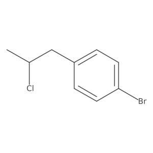 1-Bromo-4-(2-chloropropyl)benzene Structure