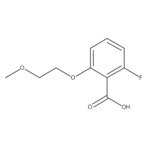 2-Fluoro-6-(2-methoxyethoxy)benzoic acid结构式
