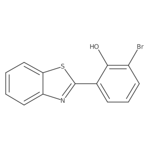 2-(Benzo[d]thiazol-2-yl)-6-bromophenol Structure