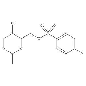 1,3-Dioxane-4-methanol, 5-hydroxy-2-methyl-, 4-(4-methylbenzenesulfonate)结构式