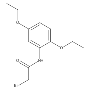 Acetamide, 2-bromo-N-(2,5-diethoxyphenyl)-结构式