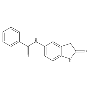 5-Benzamido-2-oxindole Structure