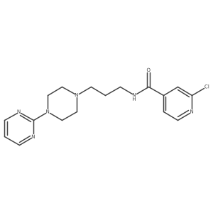 2-chloro-N-{3-[4-(pyrimidin-2-yl)piperazin-1-yl]propyl}pyridine-4-carboxamide Structure
