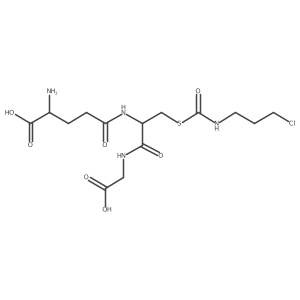 3-Chloropropyl-S-carbamoylglutathione Structure