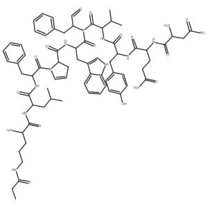 Iodoacetyltyrocidine B结构式