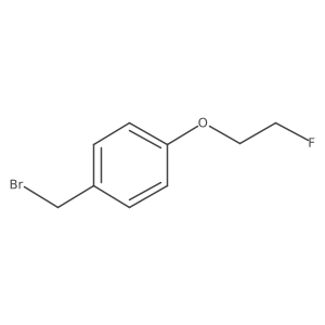 1-(Bromomethyl)-4-(2-fluoroethoxy)benzene结构式