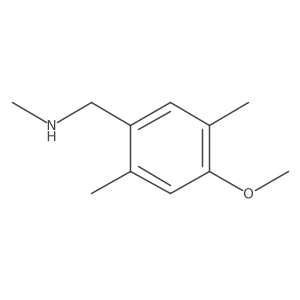 [(4-Methoxy-2,5-dimethylphenyl)methyl](methyl)amine Structure