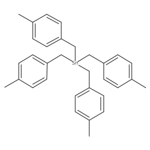 Tetrakis-(4-methyl-benzyl)-stannane Structure