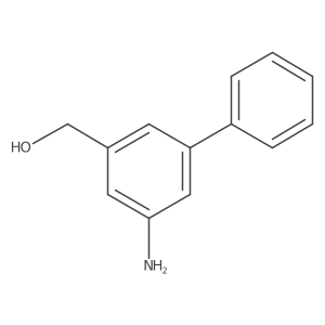 (5-Amino-[1,1'-biphenyl]-3-yl)methanol Structure