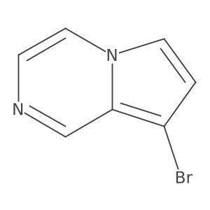 8-Bromopyrrolo[1,2-a]pyrazine Structure
