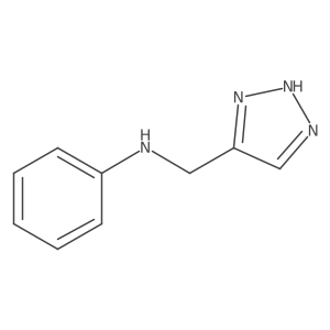 N-[(1H-1,2,3-triazol-5-yl)methyl]aniline Structure
