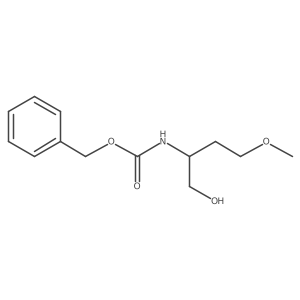 benzyl N-(1-hydroxy-4-methoxybutan-2-yl)carbamate Structure