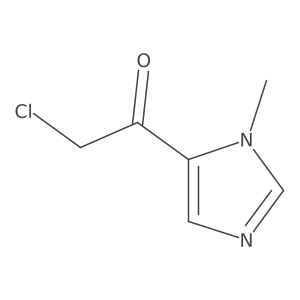 2-Chloro-1-(1-methyl-1h-imidazol-5-yl)ethan-1-one Structure