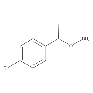 O-[1-(4-chlorophenyl)ethyl]hydroxylamine结构式