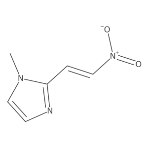 1-methyl-2-(2-nitroethenyl)-1H-imidazole Structure