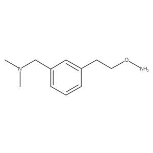 ({3-[2-(Aminooxy)ethyl]phenyl}methyl)dimethylamine结构式