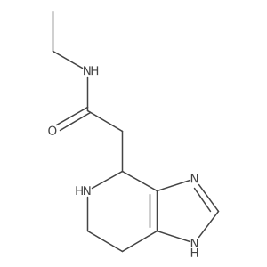 N-ethyl-2-{3H,4H,5H,6H,7H-imidazo[4,5-c]pyridin-4-yl}acetamide结构式