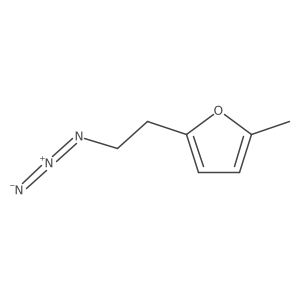 2-(2-Azidoethyl)-5-methylfuran Structure