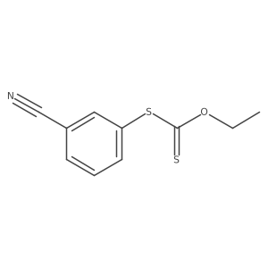 S-(3-Cyanophenyl) O-ethyl carbonodithioate Structure