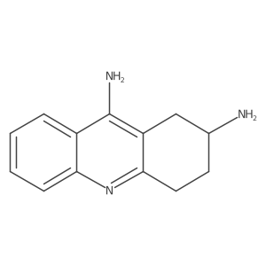 1,2,3,4-Tetrahydroacridine-2,9-diamine结构式