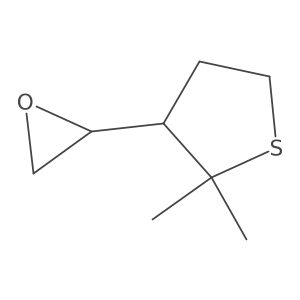 (2S)-2-(2,2-dimethylthiolan-3-yl)oxirane结构式