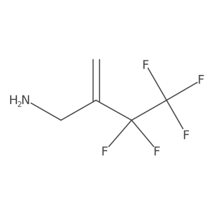 2-(Aminomethyl)-3,3,4,4,4-pentafluorobut-1-ene Structure