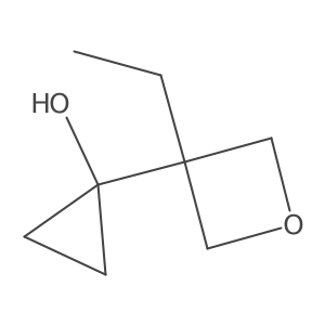 1-(3-Ethyloxetan-3-yl)cyclopropan-1-ol Structure