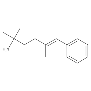2,5-Dimethyl-6-phenylhex-5-en-2-amine Structure