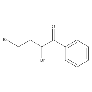 2,4-Dibromo-1-phenylbutan-1-one结构式