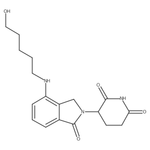 Lenalidomide-C5-OH Structure