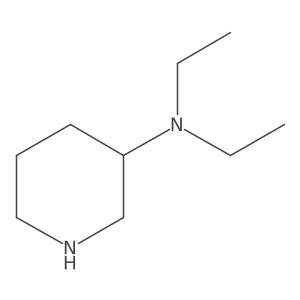 3-Diethylaminopiperidine结构式