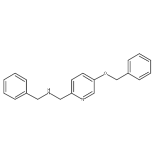 Benzyl({[5-(benzyloxy)pyridin-2-yl]methyl})amine Structure