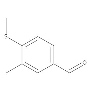 3-Methyl-4-(methylthio)benzaldehyde结构式