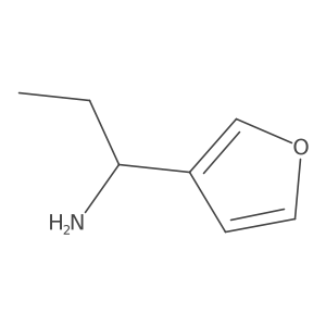 1-(Furan-3-yl)propan-1-amine Structure
