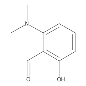 2-(Dimethylamino)-6-hydroxybenzaldehyde结构式