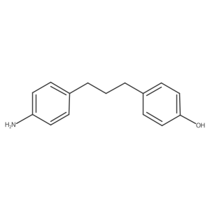 4-[3-(4-Aminophenyl)propyl]phenol结构式