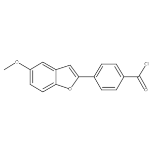 4-(5-Methoxy-2-benzofuranyl)benzoyl chloride结构式