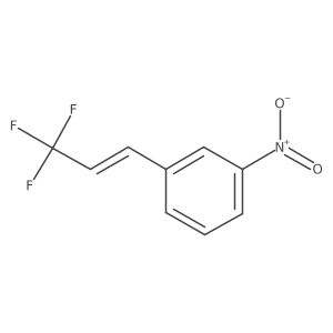 1-Nitro-3-(3,3,3-trifluoroprop-1-enyl)benzene结构式