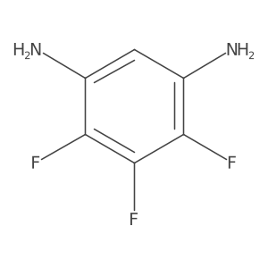 4,5,6-Trifluorobenzene-1,3-diamine结构式