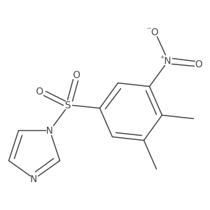 1-(3,4-dimethyl-5-nitrobenzenesulfonyl)-1H-imidazole Structure